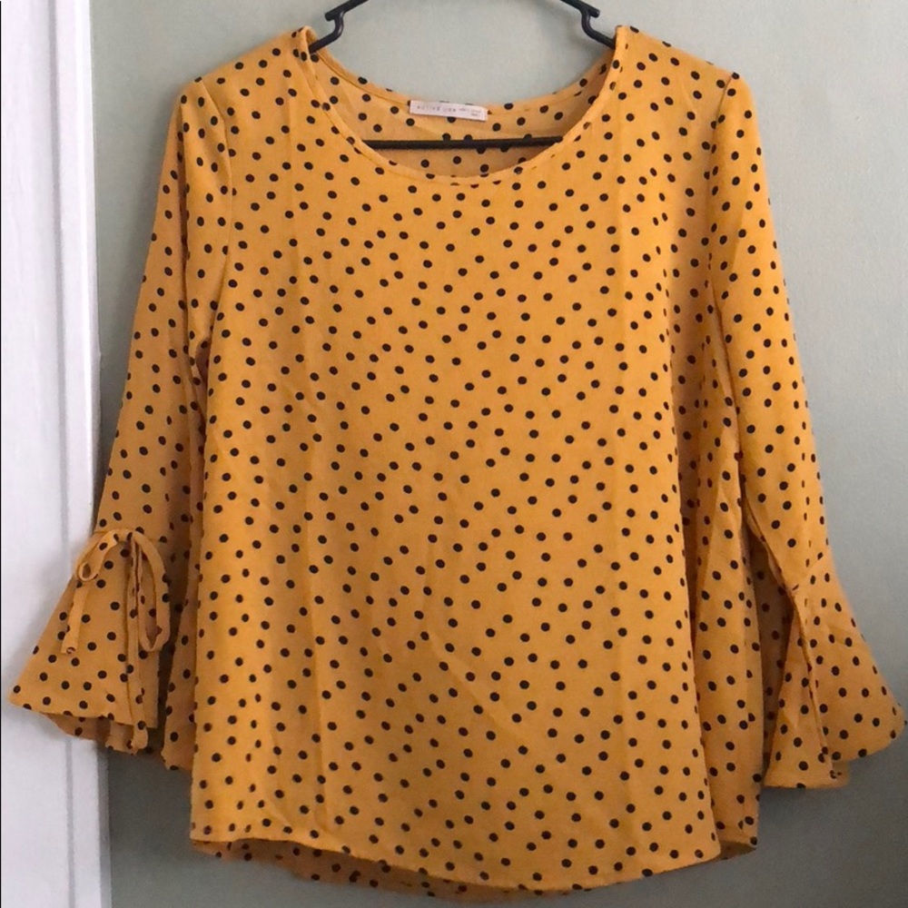 Polka Dot Blouse